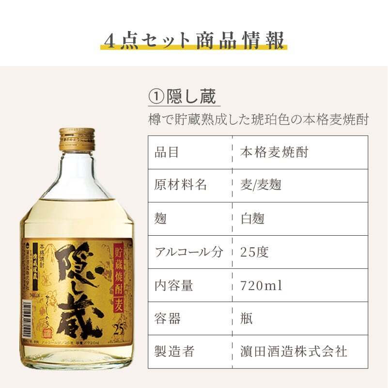 隠し蔵 名入れ お酒 本格麦焼酎 720ml 25度 ロックグラス グラス セット 濱田酒造 名前入り プレゼント ギフト 面白い センス 定年退職 還暦祝い 退職祝い 男性 女性 お祝い 古希 喜寿 傘寿 米寿 卒寿 白寿 百寿 敬老の日