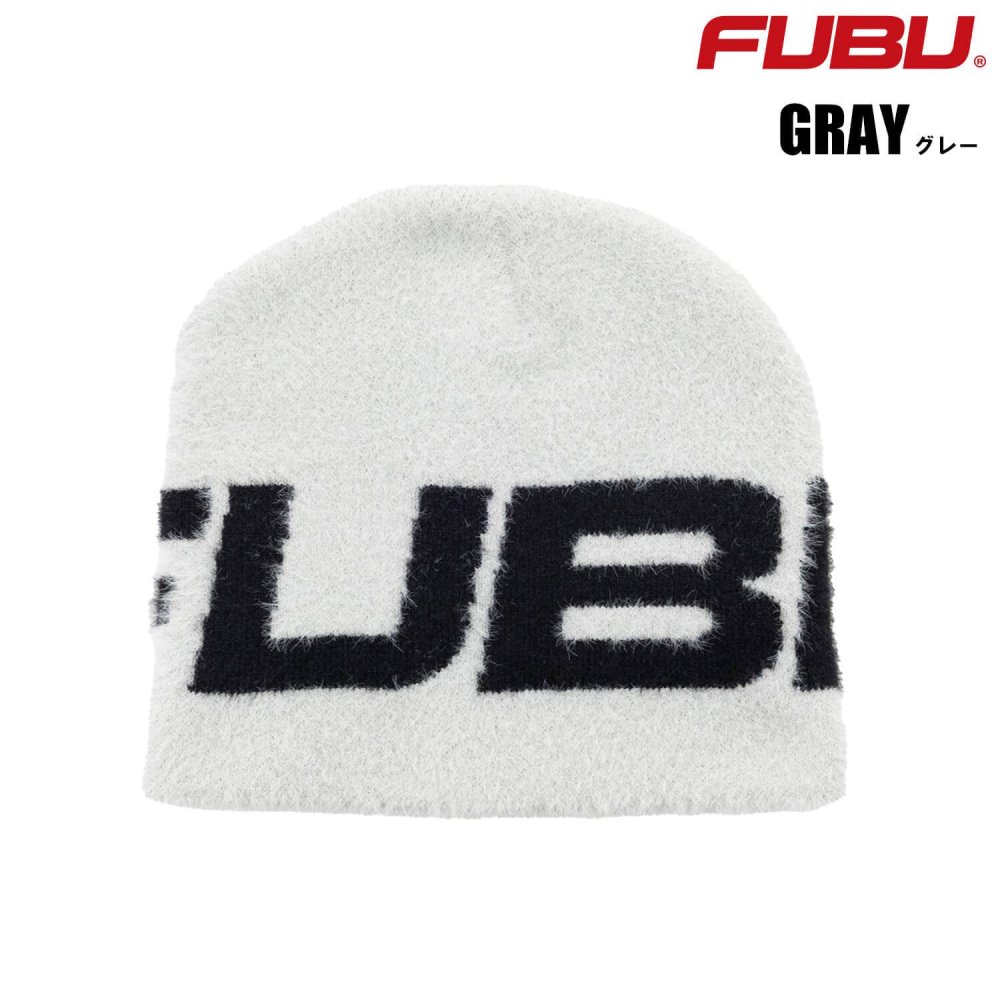 FUBU フブ ニットキャップ メンズ シャギー ビーニー ニット帽 防寒 アクリル ブランド ギフト プレゼント ヒップホップ ダンス レディース ユニセックス 秋冬 fam-62901 2026FW karlas