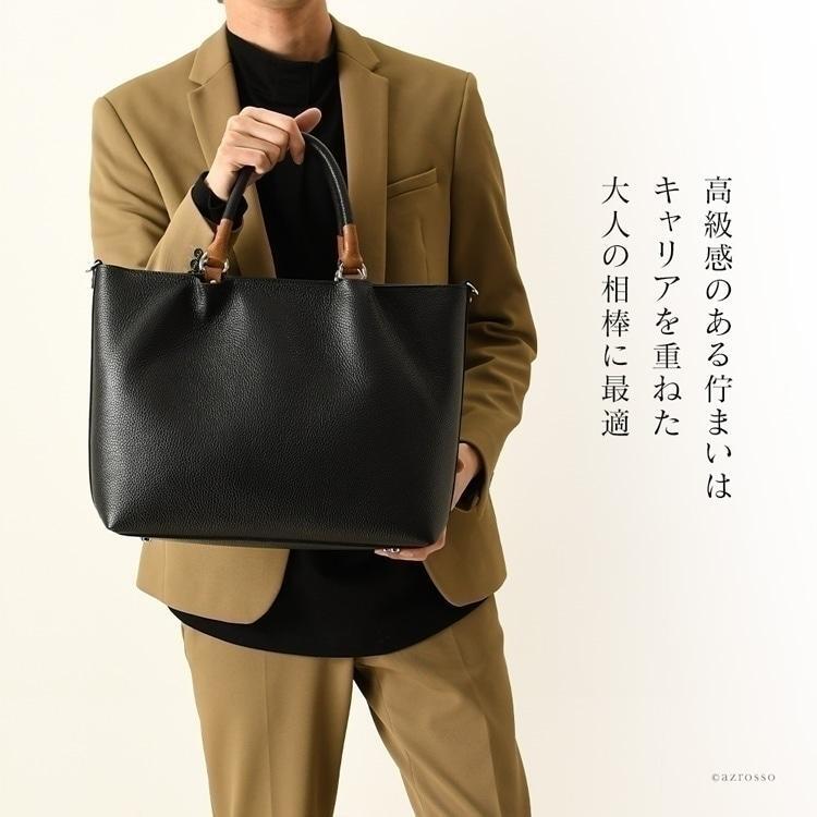 イタリア製 2way ビジネスバッグ 肩掛け レザー メンズ ショルダーバッグ メンズ 本革 トートバッグ A4 革 レザー 自立 仕事 大きめ 大容量 ポーチ 斜めがけ ファスナー マチ 黒 ブラック 茶色 キャメル Gianni Notaro ジャンニノターロ