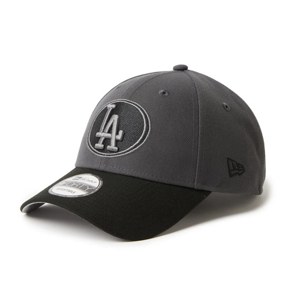 ニューエラ ゴルフ キャップ 9FORTY MLB Oval Grey Gradation ロサンゼルス・ドジャース ダークグラファイト/ブラック New Era Golf (15125317) お誕生日祝い お祝い 記念品 お父さん 父の日 彼氏 男性 30代 40代 50代 60代 母の日 お母さん 還暦祝い 敬老の日 彼女 人気プレゼント プレゼント