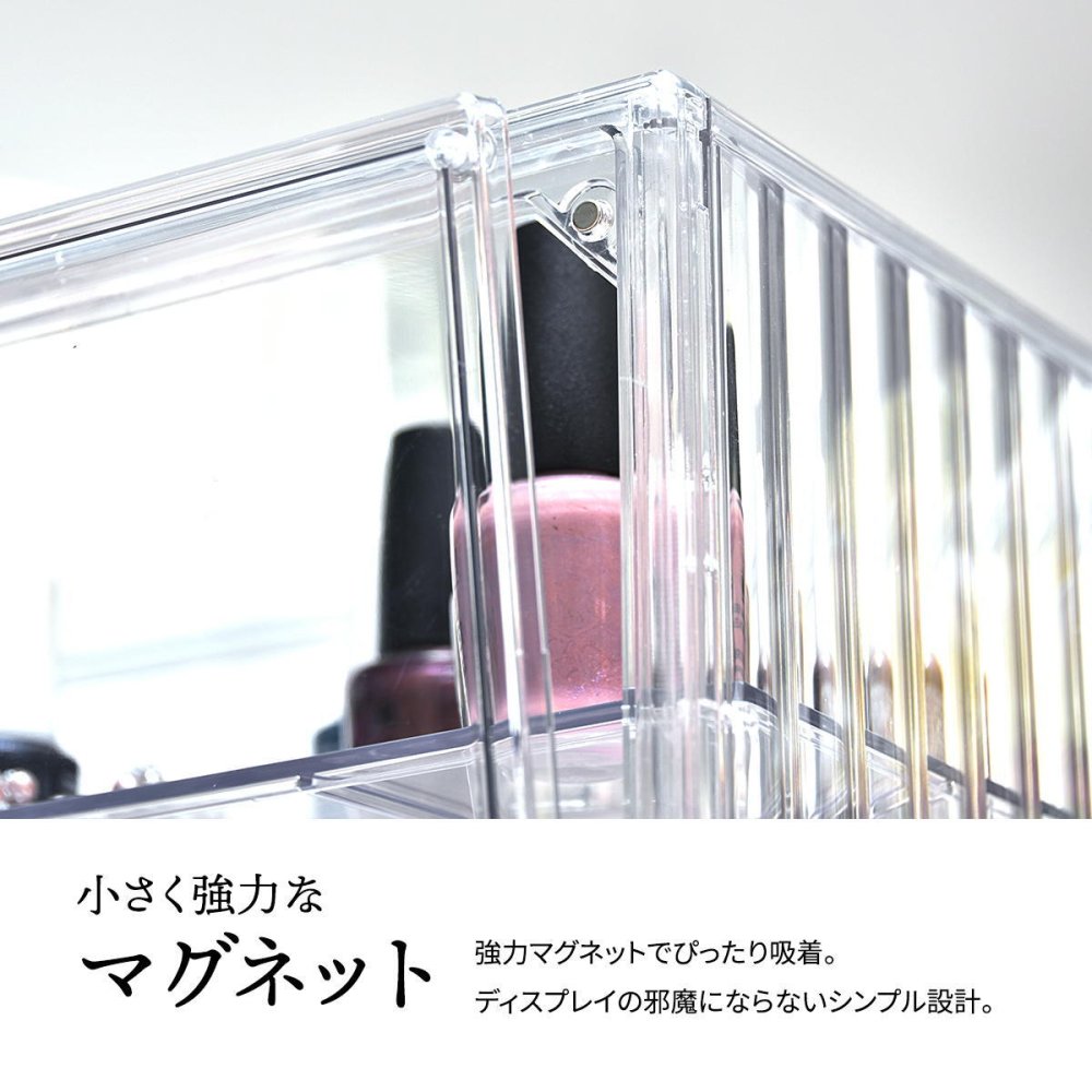 マルチクリアボックス 2個セット 4ステージタイプ / シェルフタイプ ONLS0131 リビング雑貨 W 365 × D 220 × H 275 mm ディスプレイボックス コレクションケース フィギュアケース 新生活