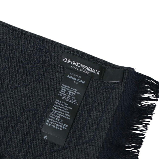 エンポリオ アルマーニ EMPORIO ARMANI マフラー 625009-cc306-00334 メンズ BLU マフラー