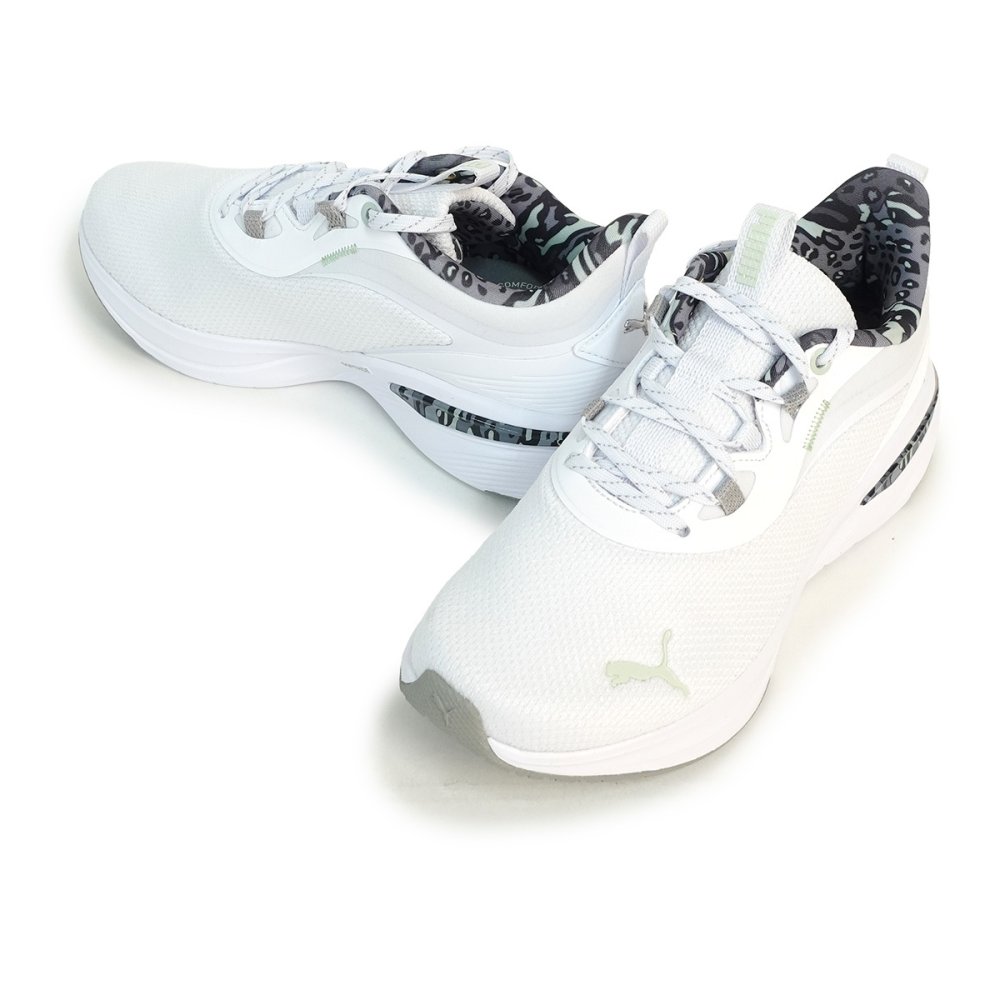 プーマ  PUMA  レディース スニーカー ソフトライドチャームアニマルウィメンズ 313963 03 プーマホワイト/スモーキーグレー SOFTRIDE CHARM ANIMAL WNS