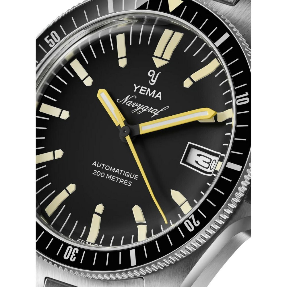 イエマ YEMA ネイビーグラフ ヘリテージ Navygraf Heritage 腕時計 メンズ 自動巻き YNAV25-AM