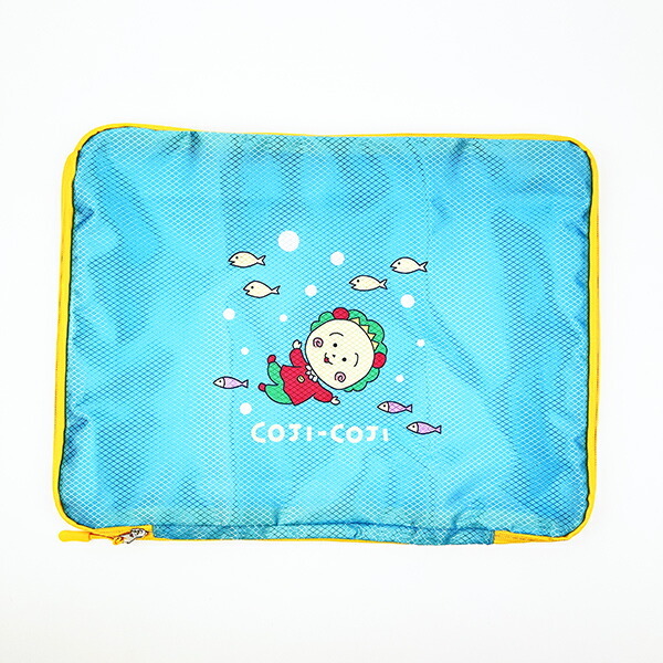 コジコジ うみでゆらゆら 衣類圧縮バッグ(L)
