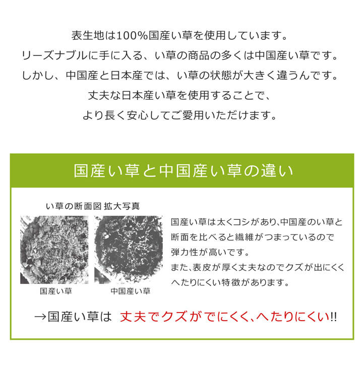 純国産 フリーーマット 『ことり』 約70×120cm (中材:固綿15mm)