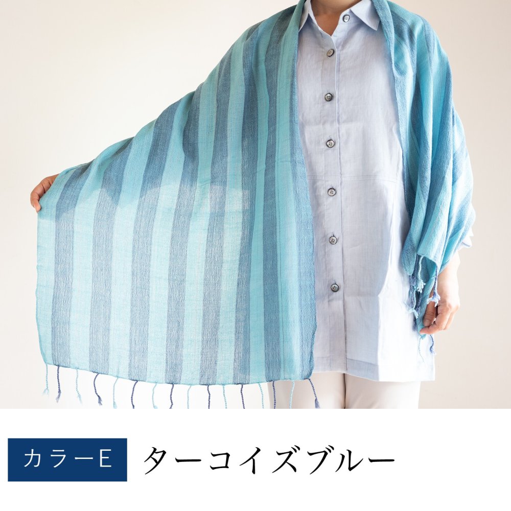 誕生日プレゼント 母 手織り絣ストール 綿100% プレゼント 祖母 ストール 母親 誕生日 ショール スカーフ マフラー 60代 70代 80代 敬老の日 母の日 おばあちゃん 義母 お母さん かすり 薄手 軽い 木綿 コットン レディース ミセス ファッション シニアファッション シニア