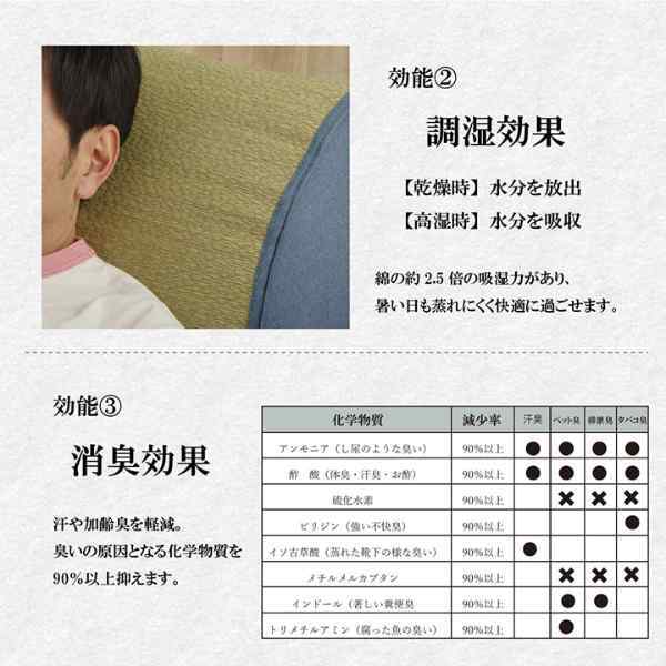 い草 スツール クッション 腰掛け さらさら 消臭 シンプル 約40R×45cm