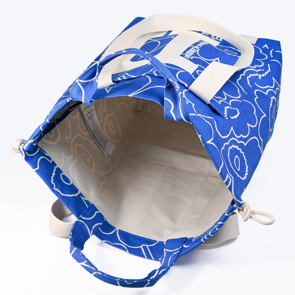 マリメッコ marimekko トートバッグ MONO CITY PIRTO モノ シティ ピイルト ウニッコ レディース ブルー 941580 094150 580 北欧 北欧雑貨 北欧デザイン 送別会 誕生日 お中元 結婚祝い 結婚式 高級 父の日 母の日 ホワイトデー