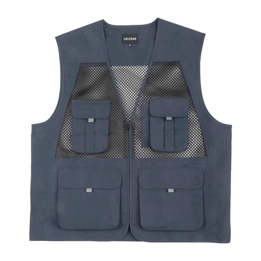 メッシュベスト メンズ レディース カジメイク 8905 M L ベスト メッシュ 通気性 夏用 涼しい 軽量 作業服 作業ベスト 多機能 ポケット付き 収納 作業着 フィッシングベスト アウトドア キャンプ ガーデニング 釣り ペン差し 多ポケット チャコール ダークグリーン ネイビー