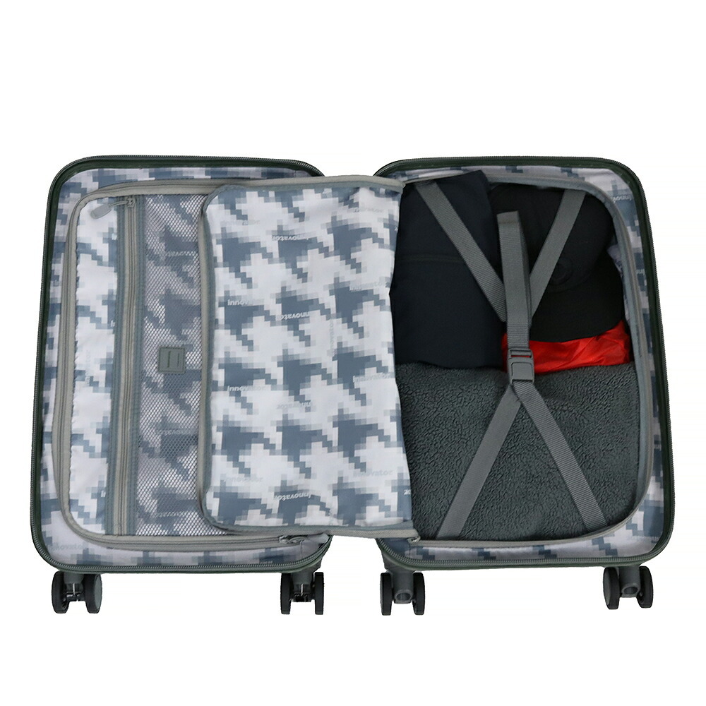 イノベーター スーツケース キャリーケース 38L 1-3泊程度 機内持ち込み可能 innovator INV50 メンズ レディース 送料無料 誕生日プレゼント 【正規代理店】