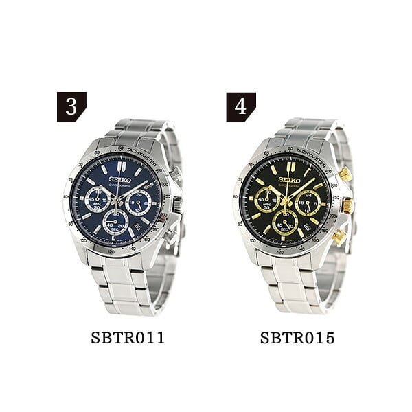 メンズ ギフトセット セイコーセレクション クォーツ 電池式 腕時計 ブランド メンズ クロノグラフ SEIKO SELECTION アナログ 選べるモデル