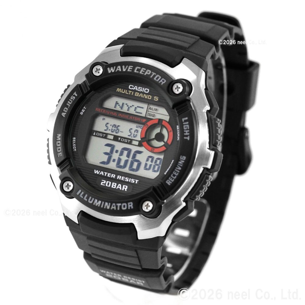 カシオ コレクション CASIO Collection SPORTS デジタル 電波時計 腕時計 メンズ WV-200R-1AJF スポーツ