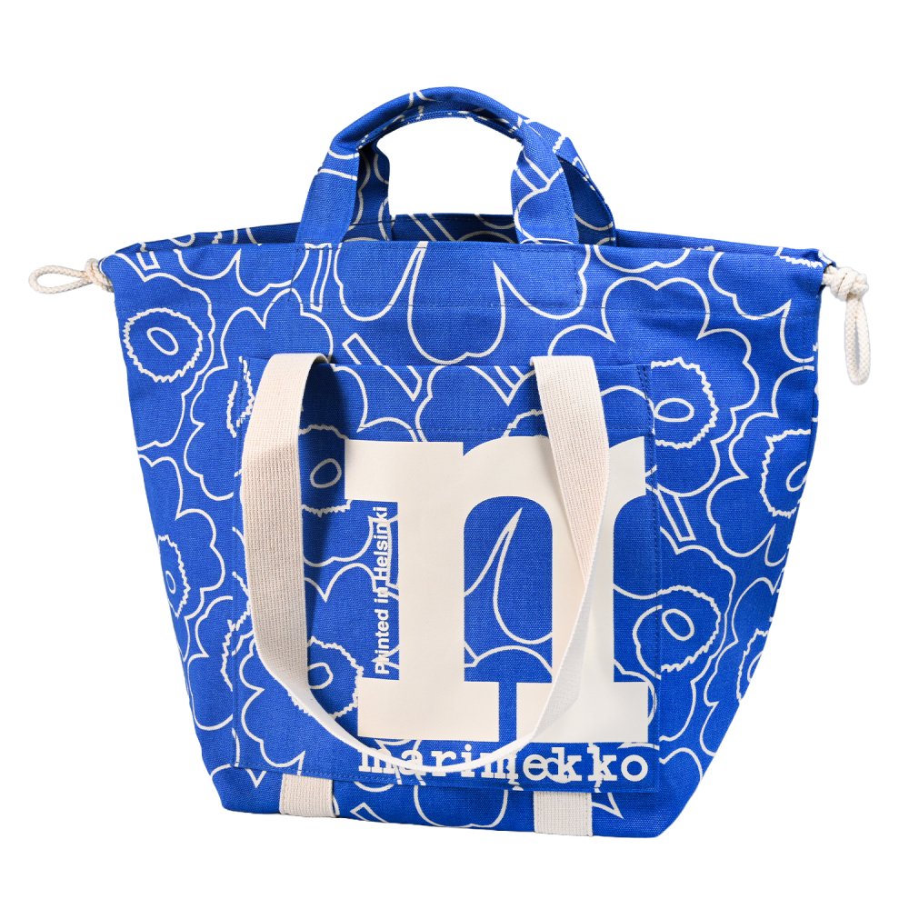 マリメッコ marimekko トートバッグ MONO CITY PIRTO モノ シティ ピイルト ウニッコ レディース ブルー 941580 094150 580 北欧 北欧雑貨 北欧デザイン 送別会 誕生日 お中元 結婚祝い 結婚式 高級 父の日 母の日 ホワイトデー