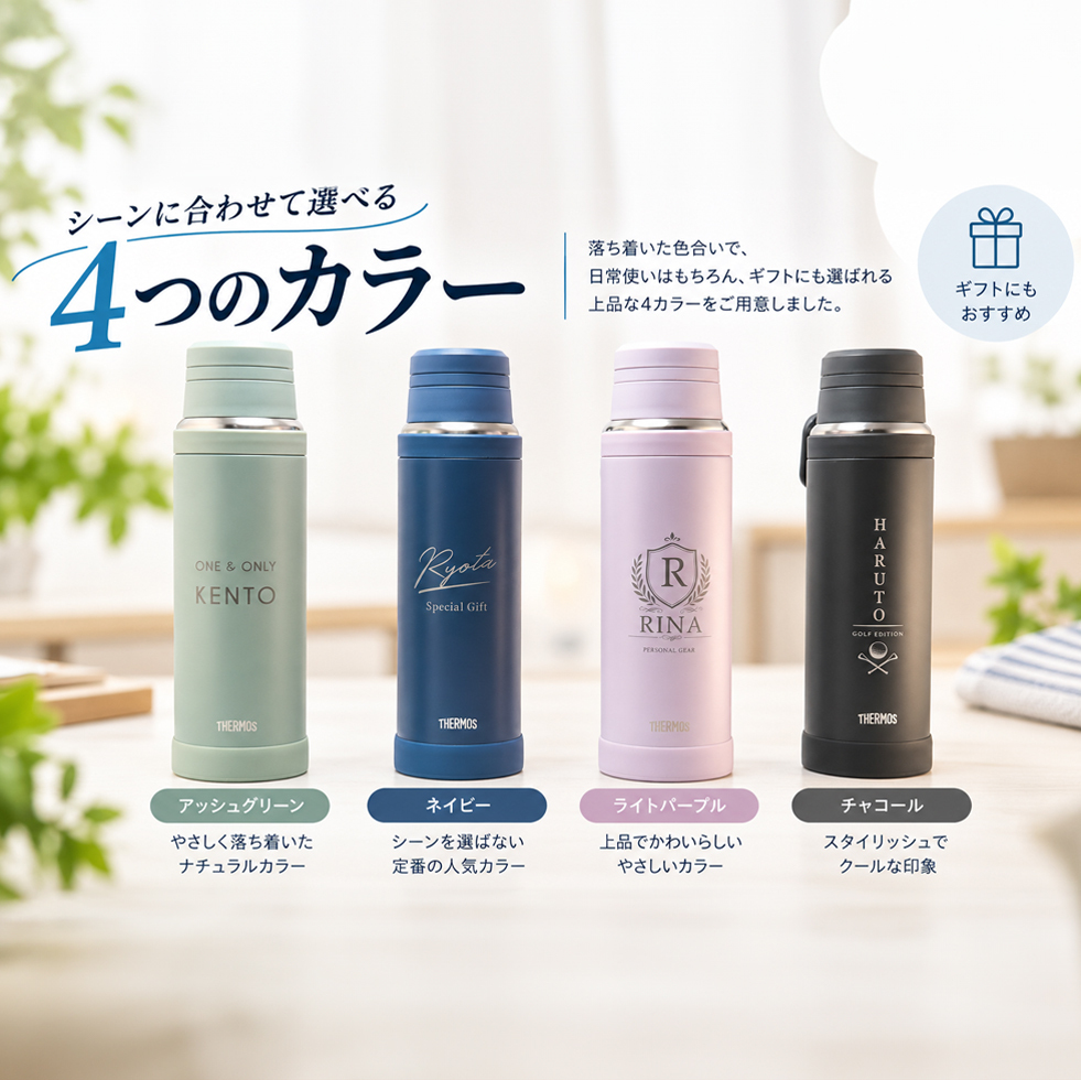 名入れ 真空断熱ケータイマグ 1L