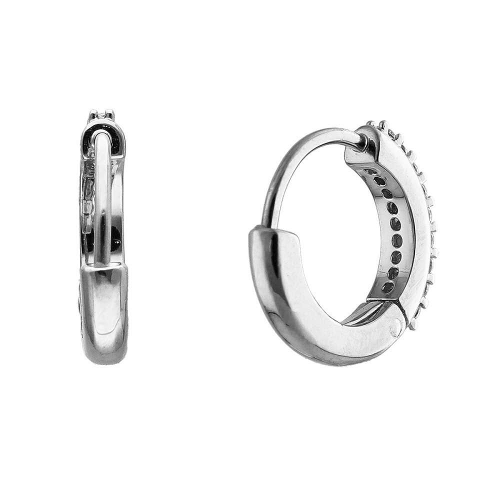 スワロフスキー swarovski ピアス Matrix アクセサリー 5690670 マトリックス フープピアス レディース シルバー 海外正規品