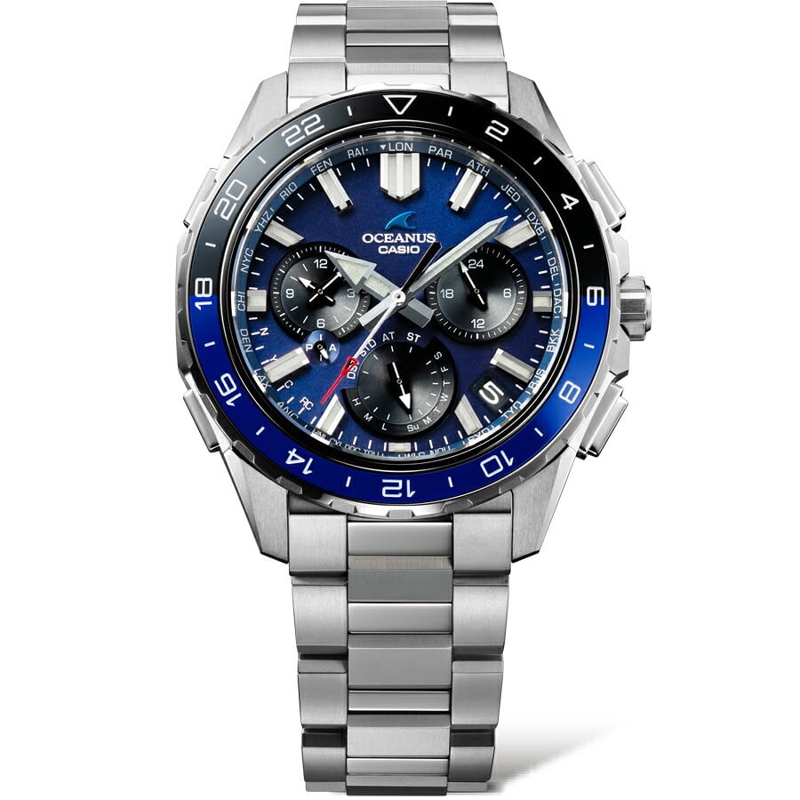 オシアナス CACHALOT カシャロ 電波 ソーラー 腕時計 メンズ OCW-P3000-2AJF タフソーラー CASIO OCEANUS カシオ 日本製 Premium Production Line【2026 新作】