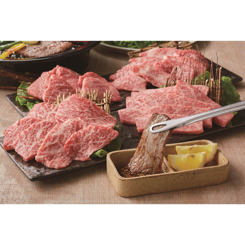 松阪牛人気の焼肉4種食べ比べセット 480g (RKMBY48-150MA) [お中元][お歳暮] ※送料無料(北海道・沖縄・離島への配送不可)