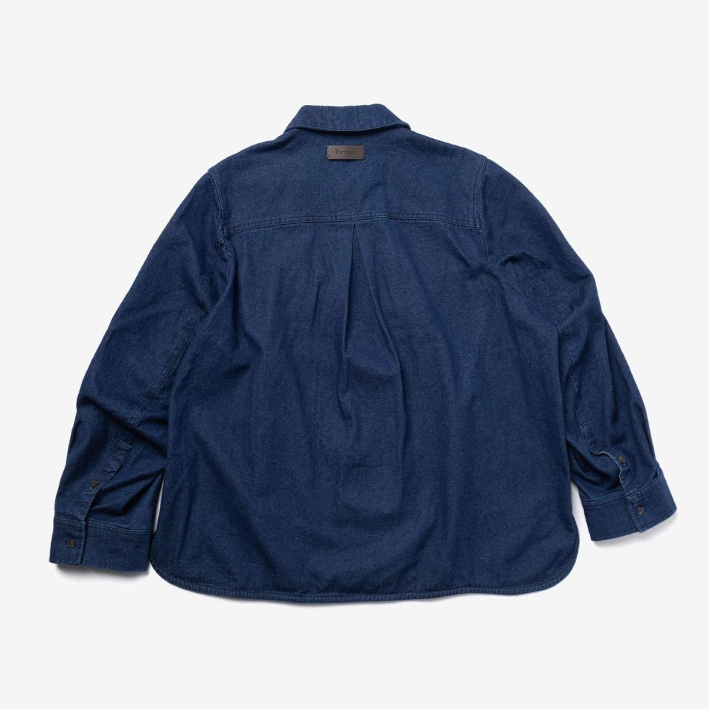 バブアー Barbour ARLA DENIM OVERSHIRT アーラ デニム オーバーシャツ LOS0078 ジャケット レディース アウター リンス ウォッシュ