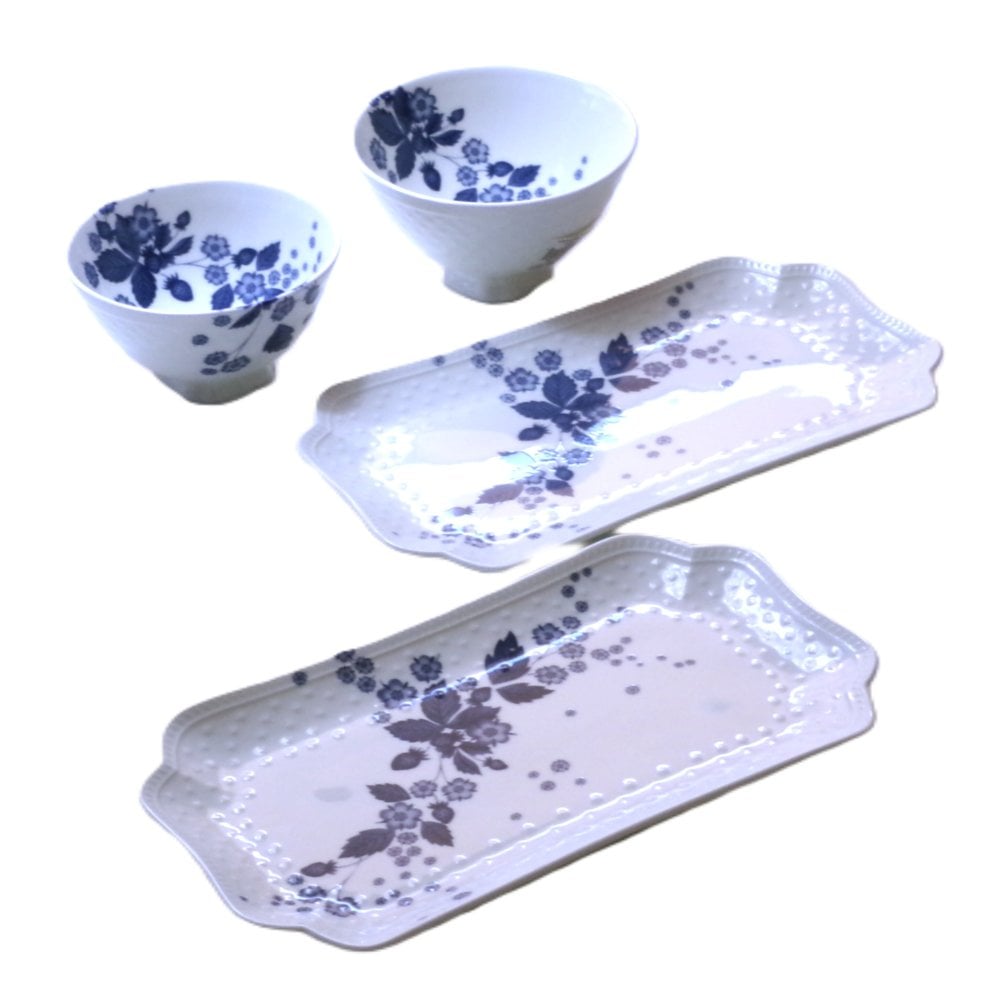 ウェッジウッドWEDGWOOD　ストロベリーブルームSTRAWBERRY BLOOM　INDIGO　インディゴ、　アニュアルANNUAL  TUMBLERタンブラー 2027 　６ピースセット【ブランド食器セット】【御結婚御祝・内祝・新築御祝・還暦御祝・御礼・寿・ギフト包装可能】