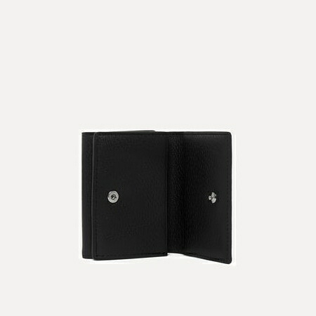 【無料ラッピング】 ヴィヴィアン ウエストウッド Vivienne Westwood 財布 折財布 三つ折りミニ財布 ブラック ブランド 正規品 新品 ギフト プレゼント 人気 おすすめ 誕生日 記念日 クリスマス 送料無料 vwt522422