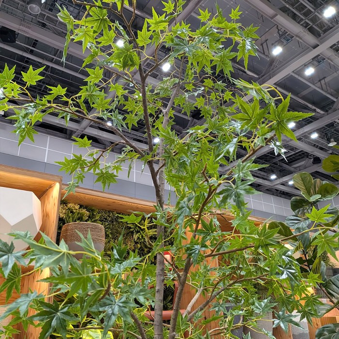 観葉植物 造花 イロハモミジ BROWN 全高約230cm 大型 フェイクグリーン 高級 本物そっくり リアル おしゃれ 和風 和モダン インテリア 人工観葉植物 アーティフィシャルグリーン オフィス 店舗 ホテル 旅館 開店祝い 室内 リビング 玄関 風水 もみじ 紅葉 カエデ