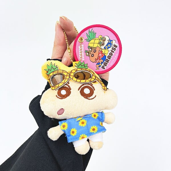 クレヨンしんちゃん パラダイスひまわり チャーム付きぬいぐるみマスコット