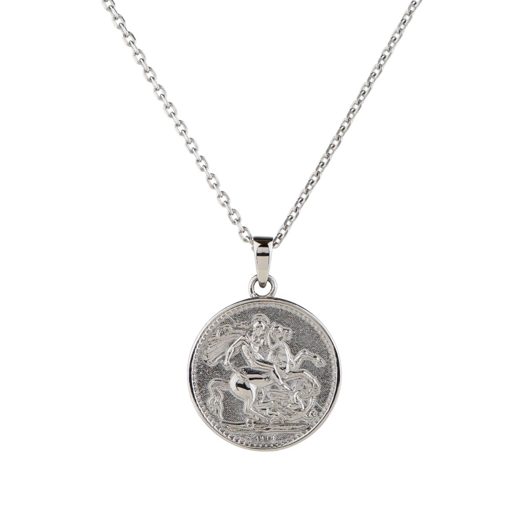 コインネックレス (英国国章の盾／セントジョージ)  Coin Necklac Dress Up ドレスアップe PUPE130