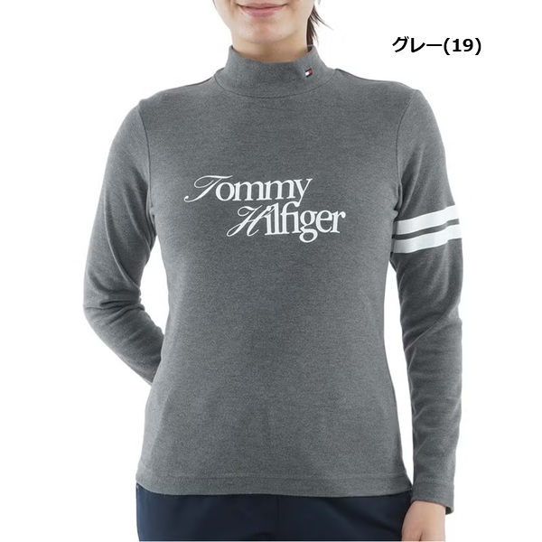 トミーヒルフィガー ゴルフ レディース 長袖 ニーラインモックシャツ TOMMY HILFIGER GOLF THLA670 2026年秋冬モデル お誕生日祝い お祝い 記念品 30代 40代 50代 60代 母の日 お母さん 還暦祝い 敬老の日 彼女 人気プレゼント プレゼント