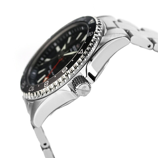 オリエント スポーツ マコ GMT 自動巻き 腕時計 ブランド メンズ ORIENT SPORTS RN-BC0001B アナログ ブラック 黒