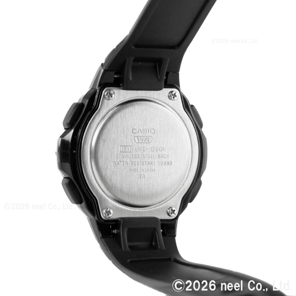 カシオ コレクション CASIO Collection デジタル 腕時計 レディース LWS-1200H-1A2JF【2025 新作】