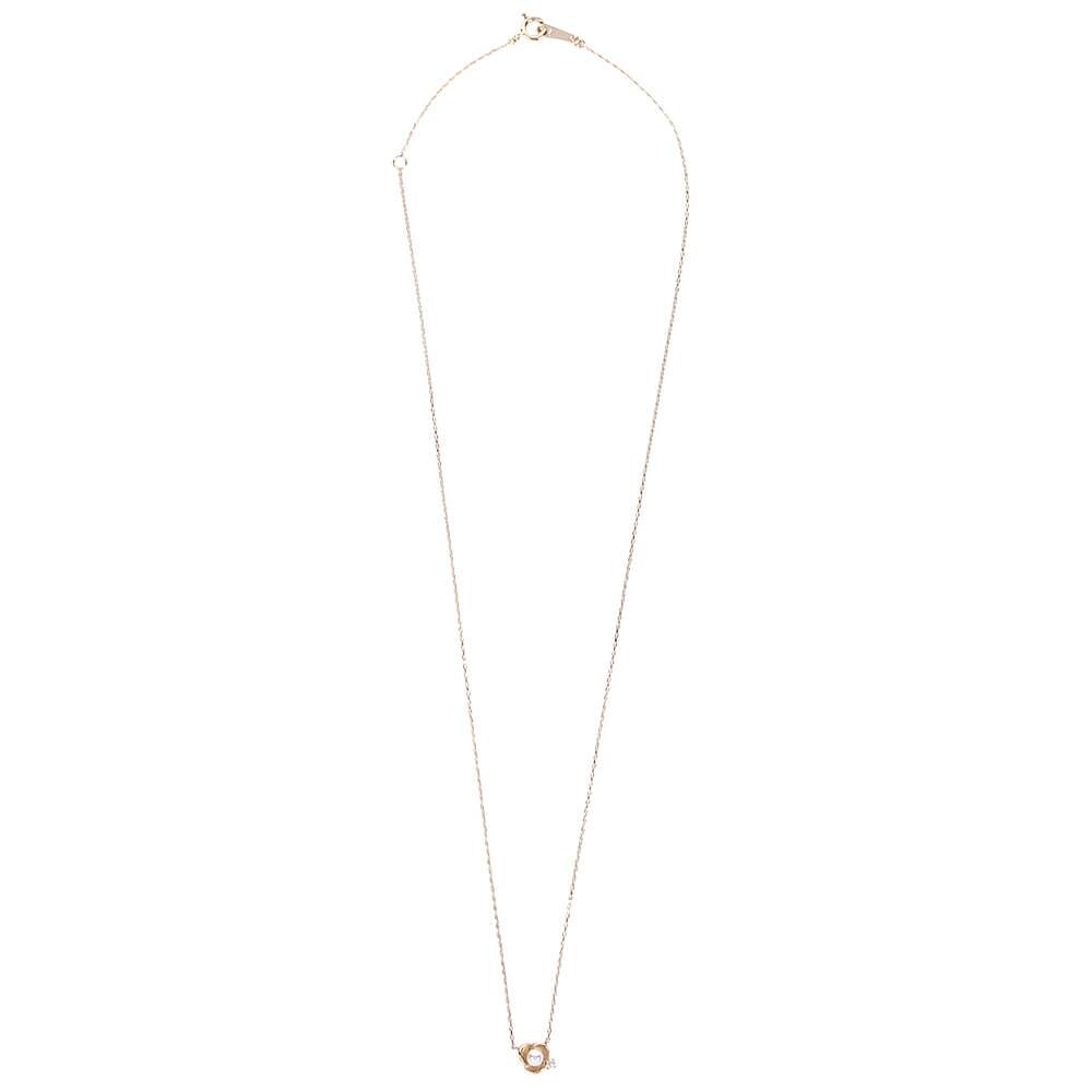RITA JEWELRY 誕生石対応 選べる天然石3色 10金 K10 ゴールド 花パール ネックレス レディース 【RTP7002】 シンプル 普段使い 人気 ギフト ジュエリー アクセサリー 女性 彼女 妻 誕生日プレゼント  結婚 記念日  ラッピング付 おすすめ 誕生日プレゼント 人気 ブランド バースデー ギフト 記念日 秋アクセ 秋ジュエリー ご褒美ジュエリー 彼女 ネックレス ギフト