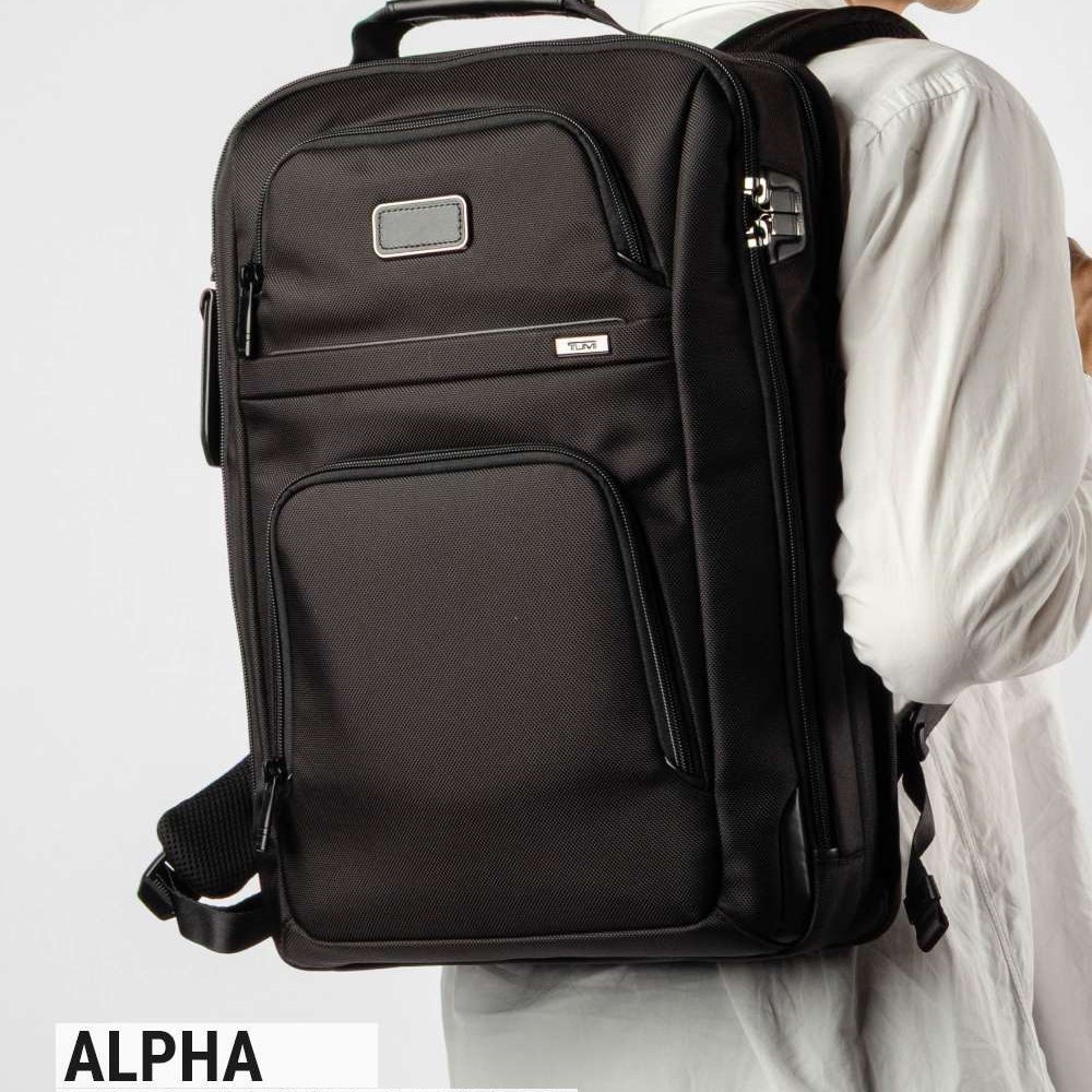 トゥミ TUMI ALPHA アルファ LARGE 17 EXP BACKPACK ラージ 17インチ エクスパンダブル バックパック 02203723D4 158982 リュックサック メンズ バッグ