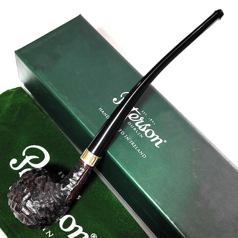 パイプ 喫煙具 Peterson タバーン プリンス フィッシュテール ラスティック パイプ本体 ピーターソン 高級 かっこいい おしゃれ ブラック ブラウン プレゼント ギフト メンズ
