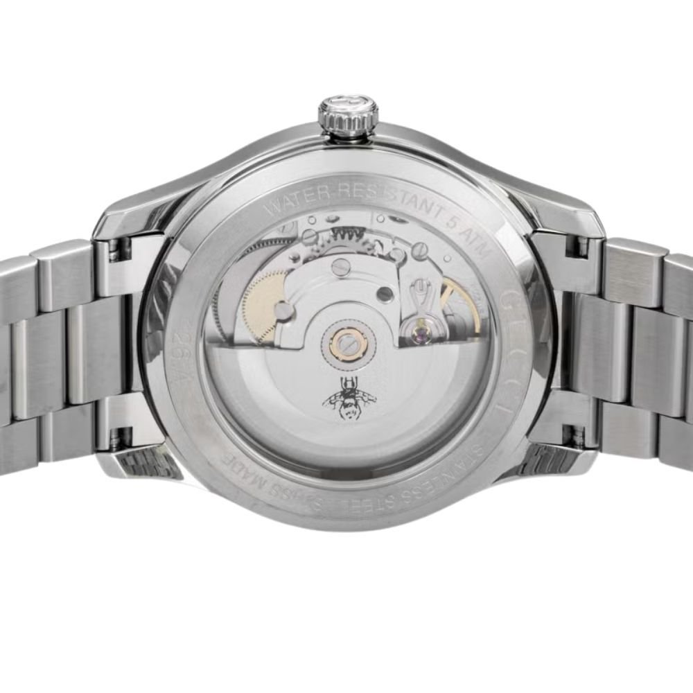 グッチ 腕時計 メンズ レディース Gタイムレス 1本限り 自動巻き 38mm ゴールド シルバー 蜂 ビー GUCCI G-Timeless ユニセックス プレゼント ギフト 成人 卒業 入学