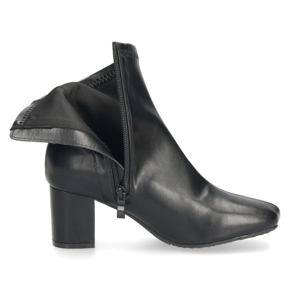ショートブーツ レディース 歩きやすい 生活防水 晴雨兼用 防滑 滑りにくい 軽量 サイドジップ 6cm ヒール Parade パレード YDHB9600