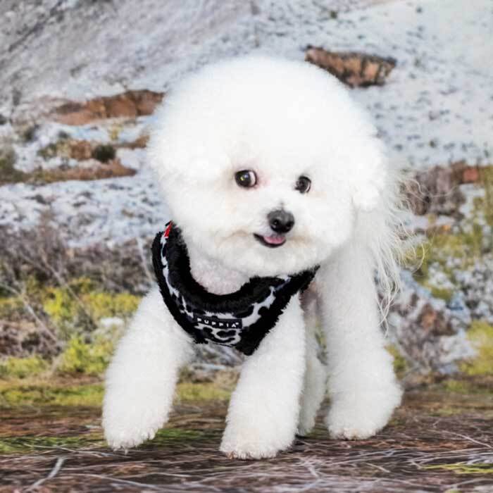 PUPPIA パピア ハーネス 秋冬 フリース ワイルドハーネス プレゼント ギフト 誕生日 S M L XL 小型犬 中型犬 チワワ トイプードル 柴犬 散歩 暖かい 防寒 ベスト型 着せやすい