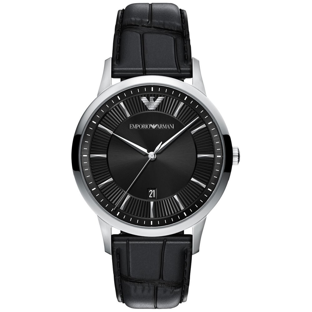 エンポリオアルマーニ EMPORIO ARMANI 腕時計 メンズ レザー AR11826【2026 新作】