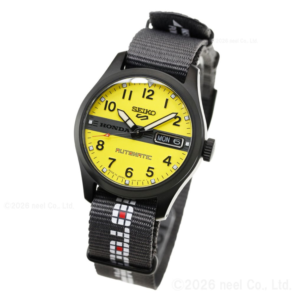 セイコー5 スポーツ SEIKO 5 SPORTS 自動巻き MOTOCOMPO コラボ限定 腕時計 メンズ セイコーファイブ フィールド Field Series HDB010J モトコンポ【2026 新作】