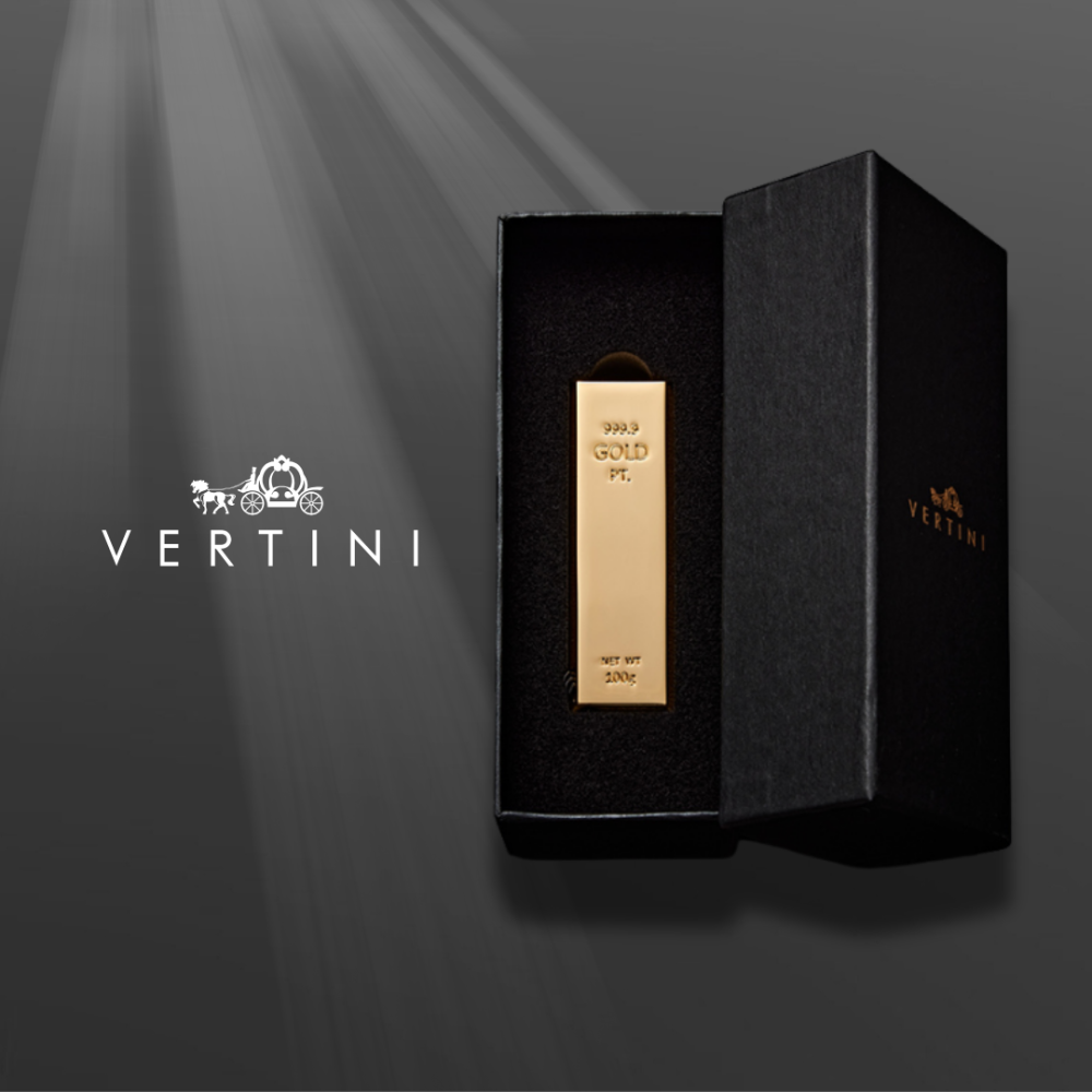 【名入れ】VERTINI ゴールドバー ティーキーパー (単品) ギフト プレゼント 記念品 ゴルフグッズ