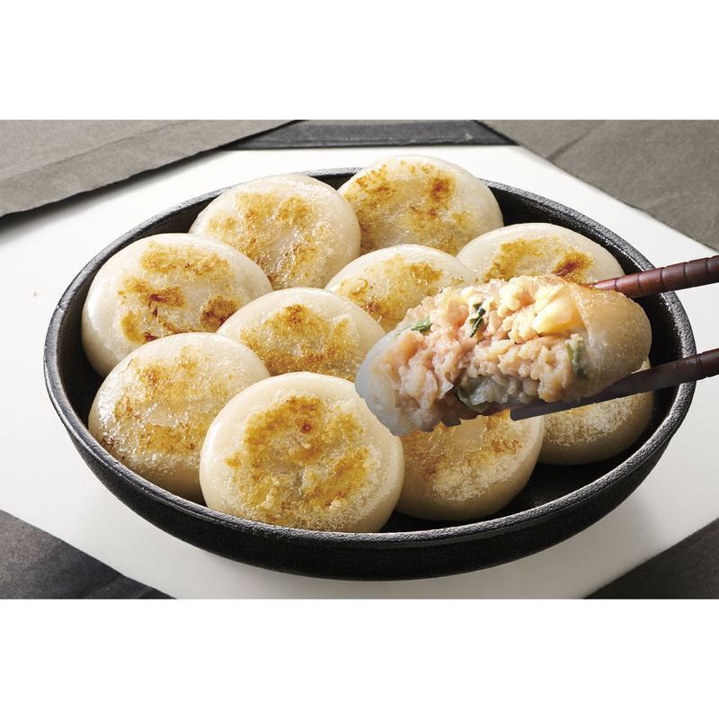 お歳暮・冬ギフト ニッポンハム もちもち皮のにんにく丸餃子4袋入り ※送料無料(北海道・沖縄・離島への配送不可)