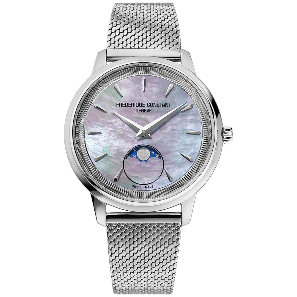 フレデリック・コンスタント FREDERIQUE CONSTANT クラシック モネータ ムーンフェイズ FC-206MPLB2S6B 腕時計 レディース【2026 新作】