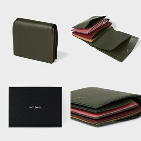 【無料ラッピング】 ポールスミス Paul Smith 財布 折財布 コンサティーナ 2つ折り財布 ブランド 正規品 新品 ギフト プレゼント 人気 おすすめ 誕生日 記念日 クリスマス 送料無料 psm522535