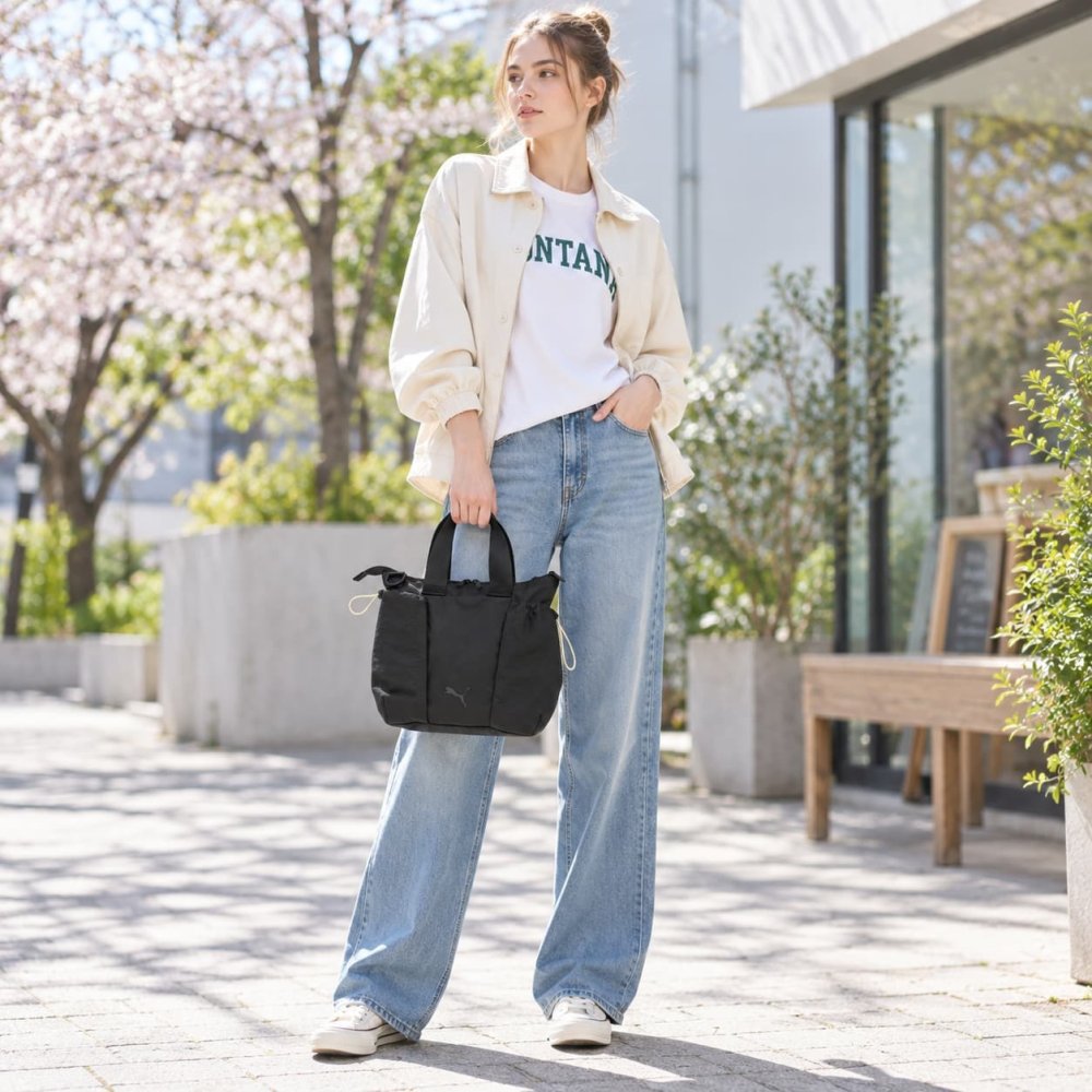 PUMA ゾフィー 2WAYトートバッグ ショルダーバッグ ショルダー トート 斜め掛け 手持ち かばん カバン 普段使い レディース ギフト プレゼント ブラック j20531