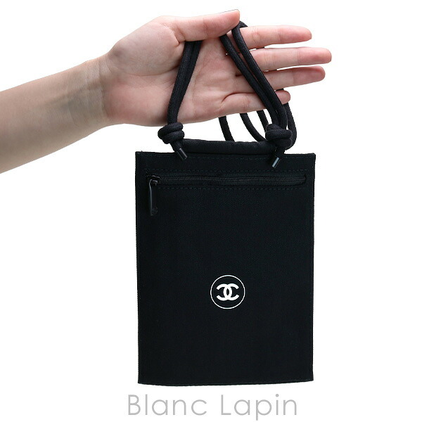 【ノベルティ】 シャネル CHANEL パスポートホルダー #ブラック