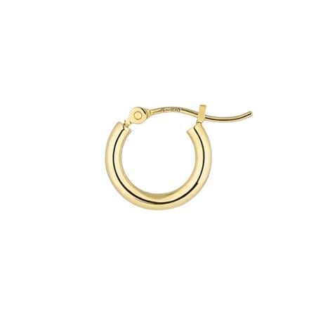 【無料ラッピング】  ヨンドシー 4℃ Hoop K10イエローゴールド ピアス 片耳用 ブランド 正規品 新品 ギフト プレゼント 人気 おすすめ 誕生日 記念日 クリスマス 送料無料