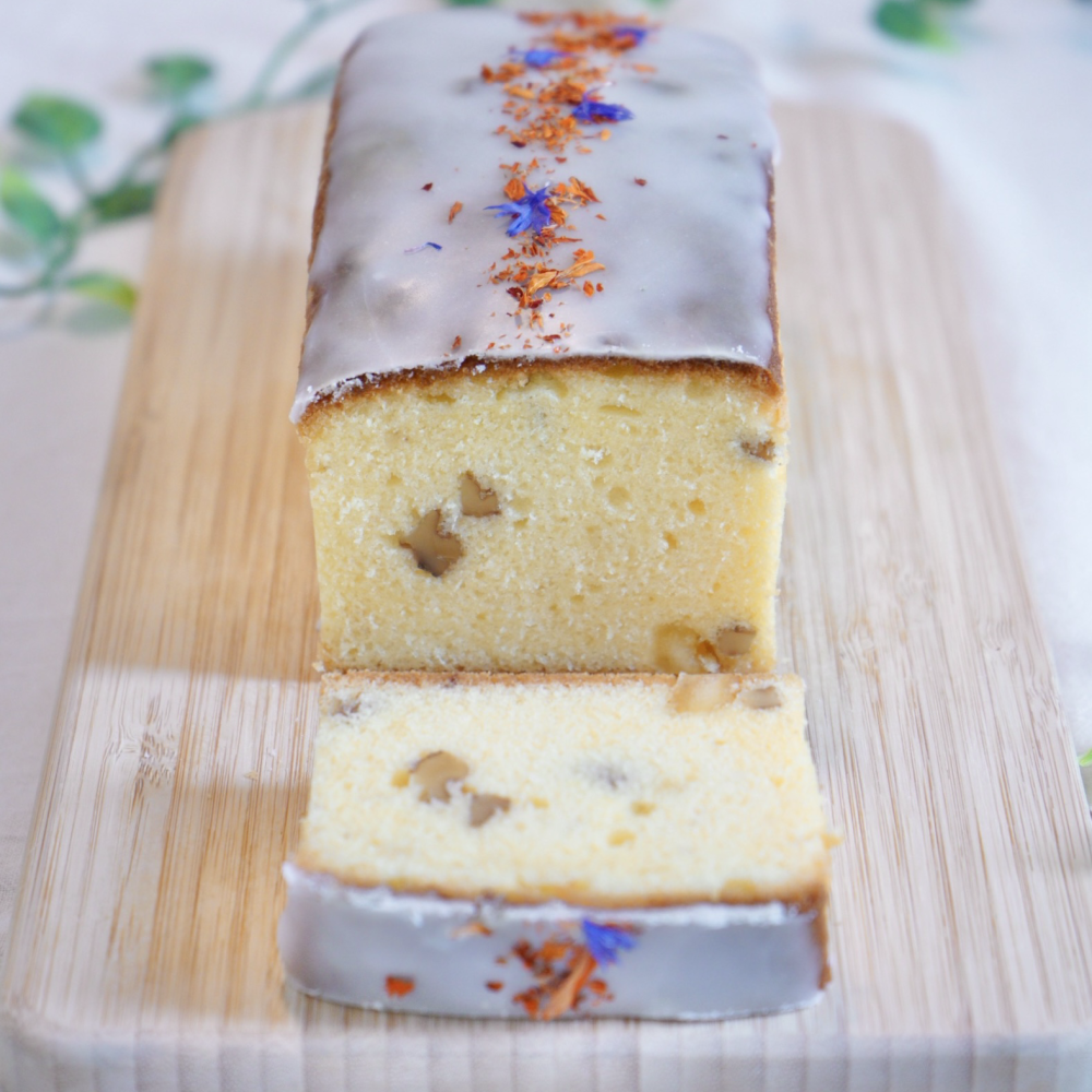 【送料無料】【食られるお花のパウンドケーキ+季節のパウンドケーキ(秋) 】ギフト/ご褒美/プレゼント/お祝い/誕生日　