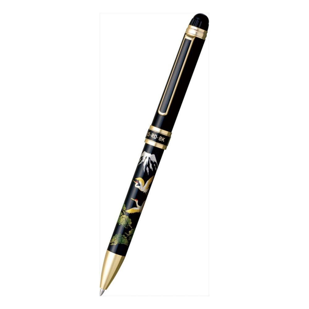 プラチナ ダブルアクション近代蒔絵 多機能ペン フジニツル ボールペン シャープペン 文具 筆記具【北海道・沖縄県・離島 配送不可】