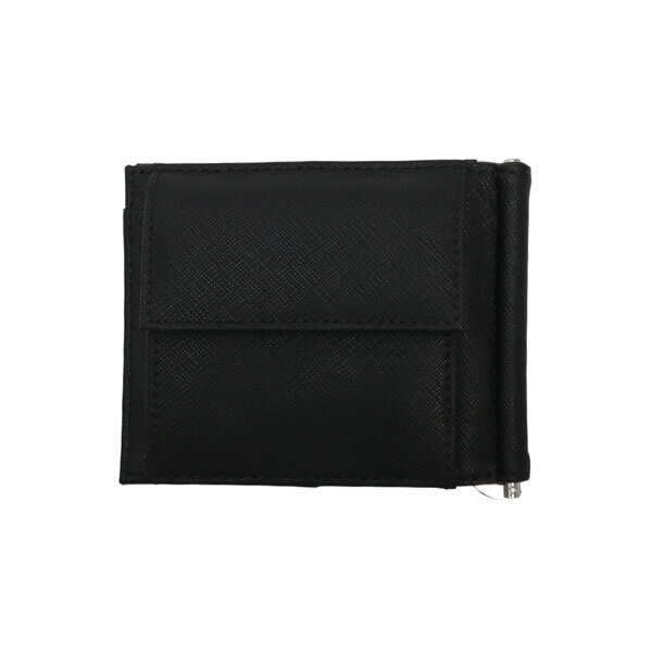 EMPORIO ARMANI エンポリオアルマーニ マネークリップ式二つ折り財布 折り畳み y4r502-y138e-81072 ブラック BLACK