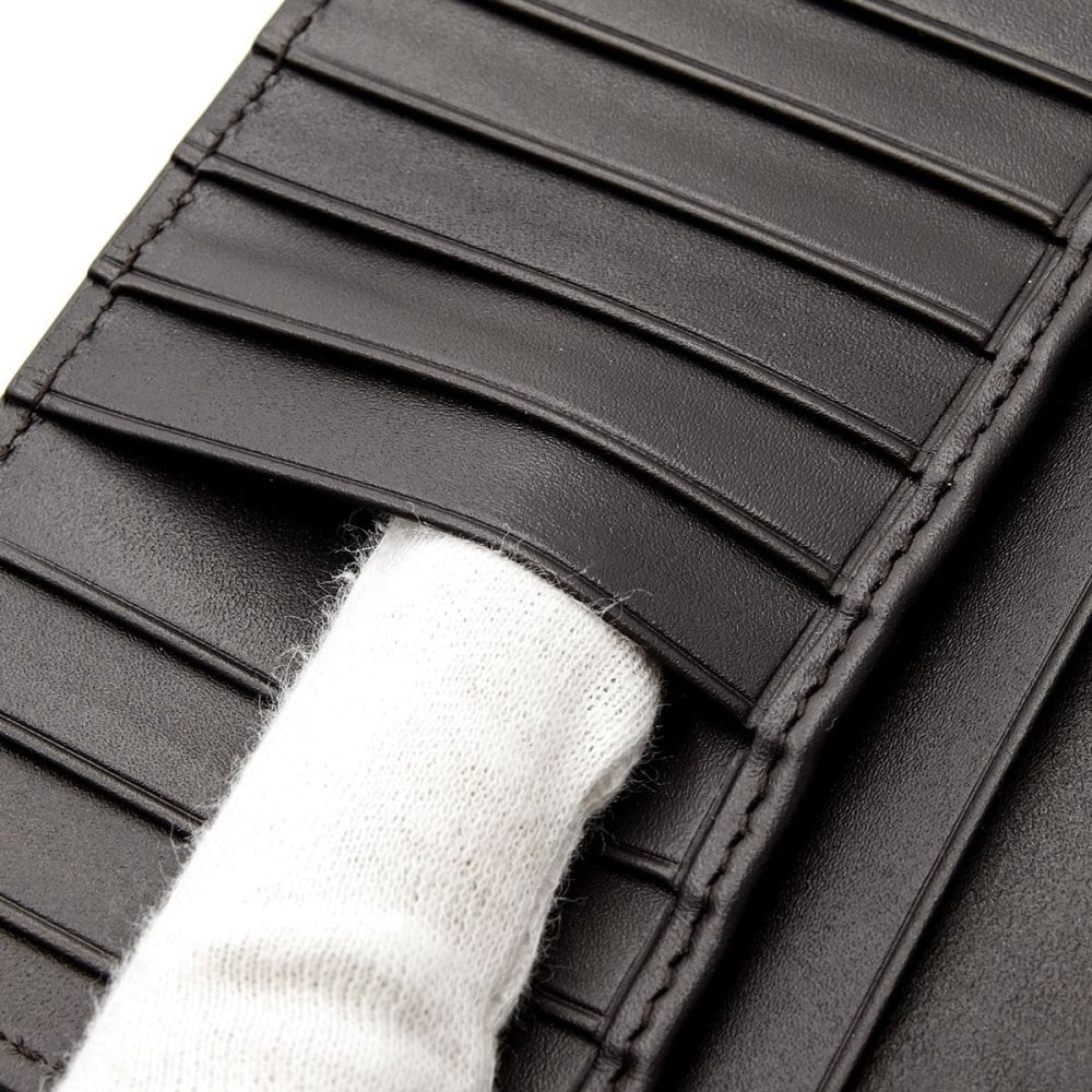 選べる2色 ボッテガヴェネタ 長財布 メンズ 長札入れ イントレチャート BOTTEGA VENETA 小銭入れなし カード入れ9枚 本革 エスプレッソ ダークブラウン スペース ネイビー 保存箱付き 120697 V47W1